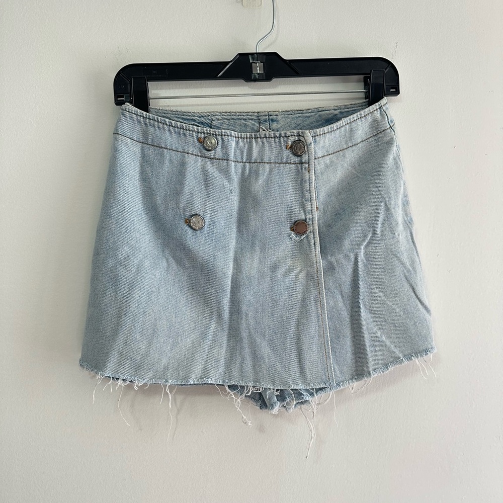 BeBop Light Blue Denim Skirt